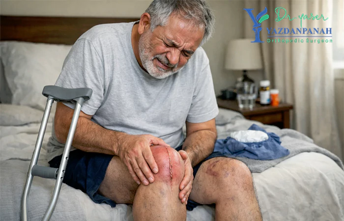 آیا جراحی تعویض مفصل زانو عوارضی هم دارد؟